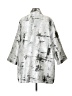 Connie Roberson Metallic Silver Raincoat Size P (estimated, petite) - photo 2