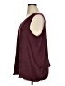 Bobeau 100% Polyester Burgundy Sleeveless Blouse Size 1X - photo 5