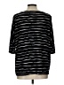 Chico's Black 3/4 Sleeve T-Shirt Size Lg (2) - photo 2