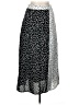 Shein 100% Polyester Polka Dots Black Casual Skirt Size M - photo 1