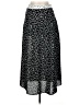 Shein 100% Polyester Polka Dots Black Casual Skirt Size M - photo 2