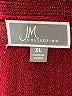 JM Collection Burgundy Cardigan Size XL - photo 7