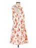 Unbranded Floral Orange Cocktail Dress Size L - photo 4