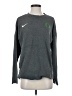 Nike 100% Polyester Gray Pullover Sweater Size S - photo 1