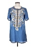 Sundance Blue Short Sleeve Blouse Size XS - photo 1