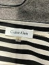 Calvin Klein Stripes Black Long Sleeve Blouse Size S - photo 7