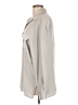 Madeleine Gray Long Sleeve Button-Down Shirt Size 10 - photo 5