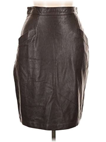 MAXIMA Faux Leather Skirt (view 1)