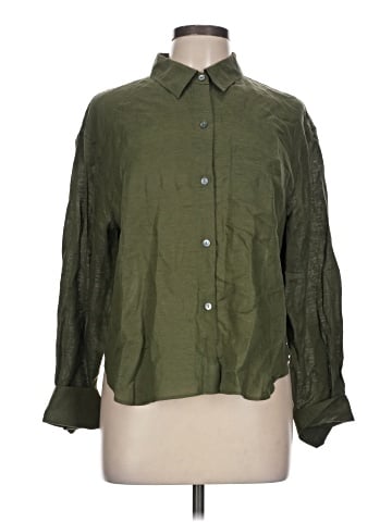 Theory Long Sleeve Button-Down Shirt (view 1)