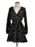 Alythea 100% Polyester Floral Black Casual Dress Size M - photo 1
