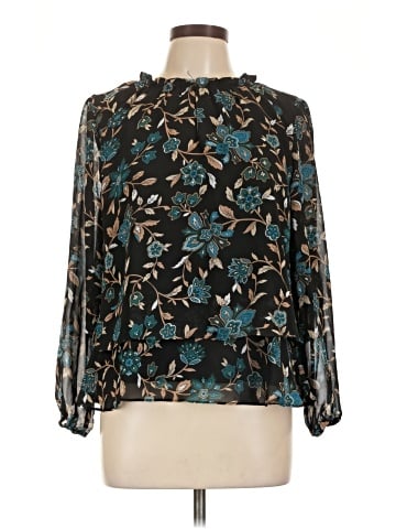AK Anne Klein Long Sleeve Blouse (view 1)