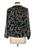AK Anne Klein 100% Polyester Teal Long Sleeve Blouse Size L (petite) - photo 2