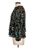 AK Anne Klein 100% Polyester Teal Long Sleeve Blouse Size L (petite) - photo 5