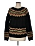 Unbranded Print Black Pullover Sweater Size M (estimated) - photo 1