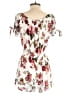 Ambiance 100% Rayon Floral White Romper Size S - photo 2