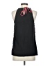 One September 100% Polyester Blue Sleeveless Blouse Size XS - photo 2