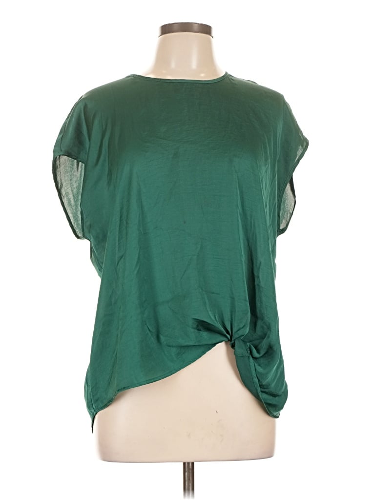 Pre-owned Pleione Short Sleeve T-shirt In Green