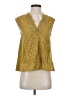 Akemi + Kin Gold Sleeveless Blouse Size XS - photo 1