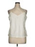 Elle 100% Polyester Ivory Tank Top Size XL - photo 1