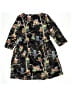 Assorted Brands 100% Polyester Print Black Casual Dress Size 14 - photo 2