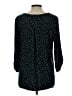 Beacon Stars Teal 3/4 Sleeve Blouse Size L - photo 2