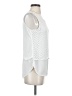 Ann Taylor LOFT White Sleeveless Blouse Size S - photo 4