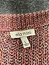 Ella Moss Tweed Burgundy Pullover Sweater Size L - photo 7