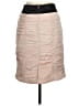 H&M 100% Polyester Solid Tan Formal Skirt Size 8 - photo 2