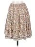 Max Studio 100% Rayon Floral Yellow Casual Skirt Size S - photo 1