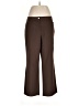 Additions by Chico's Solid Brown Dress Pants Size Lg (2) - photo 1