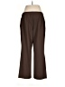 Additions by Chico's Solid Brown Dress Pants Size Lg (2) - photo 2