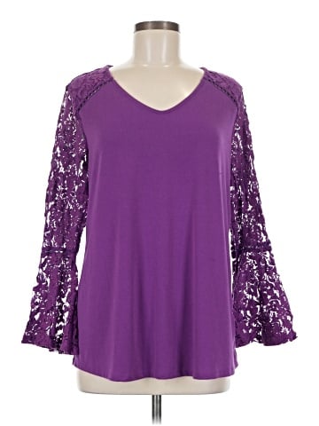 Cato 3/4 Sleeve Top (view 1)
