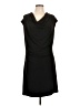 MICHAEL Michael Kors Solid Black Casual Dress Size L - photo 1