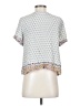 Unbranded Gray Ivory Short Sleeve Top Size S (estimated) - photo 2