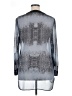 Noir Silver 3/4 Sleeve Blouse Size XL - photo 2