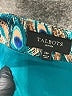 Talbots Paisley Teal Casual Skirt Size 14 (petite) - photo 3