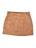 Unbranded Solid Brown Casual Skirt Size 0 - photo 2