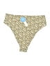 Cupshe Print Gold Swimsuit Bottoms Size 1X - photo 2