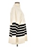 Commense Stripes Ivory Turtleneck Sweater Size L - photo 4