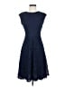 Wisp 100% Polyester Blue Cocktail Dress Size 0 - photo 1