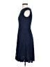 Wisp 100% Polyester Blue Cocktail Dress Size 0 - photo 5