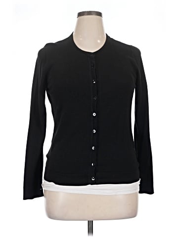 August Silk Cardigan (view 1)