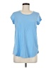 Max Studio Blue Short Sleeve Top Size M - photo 1