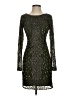 Aidan Mattox 100% Polyester Metallic Black Cocktail Dress Size 0 - photo 1