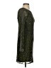 Aidan Mattox 100% Polyester Metallic Black Cocktail Dress Size 0 - photo 4