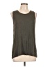 Halogen Gray Sleeveless T-Shirt Size L - photo 1