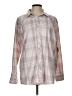 Under Armour Plaid Pink Long Sleeve Blouse Size L - photo 1