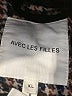 Avec Les Filles Houndstooth Gray Wool Coat Size XXS - photo 6