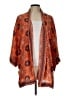Max Studio 100% Polyester Orange Kimono Size L - photo 1