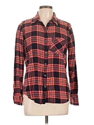 Forever 21 Long Sleeve Button-Down Shirt (view 1)